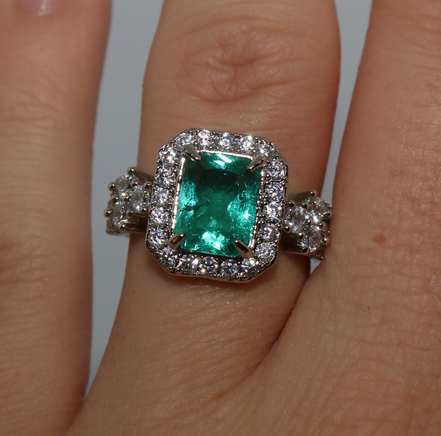 Paraiba-Turmalin Ring