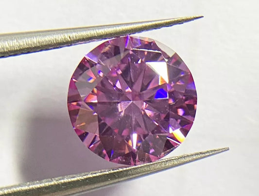 SELTEN - Moissanit Diamant Pink 0,5ct