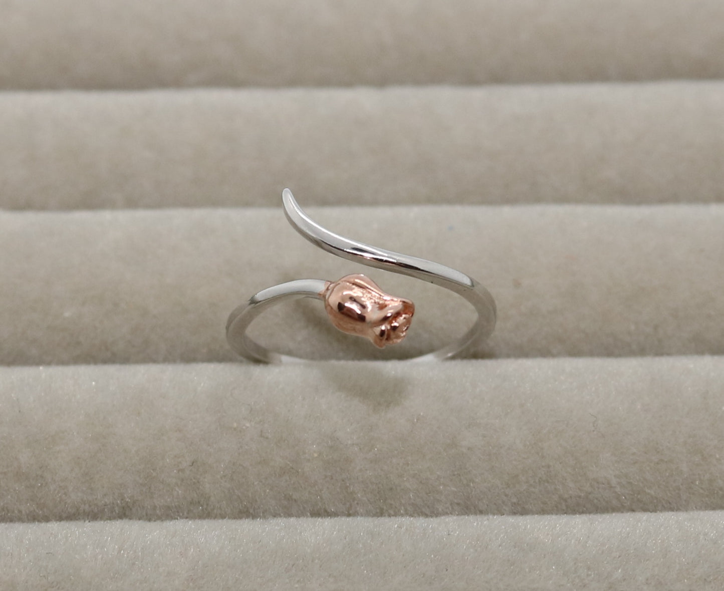 Rose 925 Silber Ring