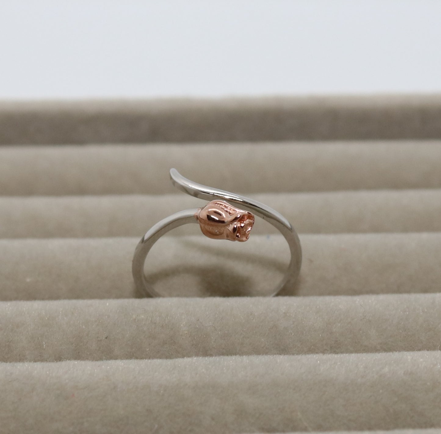 Rose 925 Silber Ring